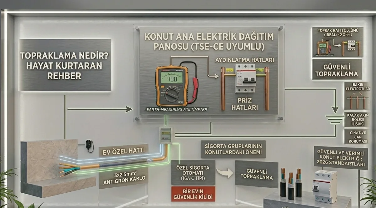 Topraklama Nedir? Neden Hayati Önem Taşır?