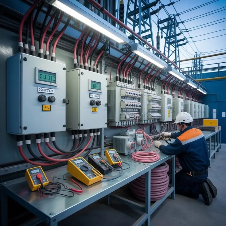 Endüstriyel Tesislerde Elektrik Tesisatı Tasarımı ve Güç Kalitesi Yönetimi
