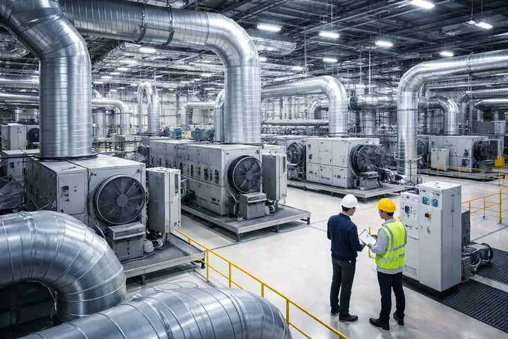 Endüstriyel Soğutma Kuleleri ve İklimlendirme Santrallerinde Elektrik Tesisatı